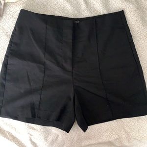 Express Black Shorts